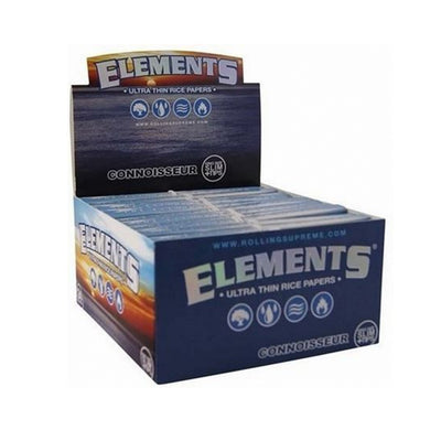 Elements Connoisseur: King Size Rolling Papers + Tips - Ultra Thin Papers
