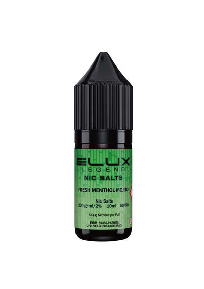 ELUX Legend Nic Salts: Fresh Mint Mojito - 10mg (10 Pack)
