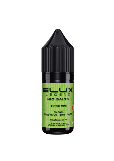 ELUX Legend Nic Salts: Fresh Mint - 20mg (10 Pack)