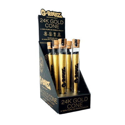 G-Rollz Cones 24k Gold 6 Pk