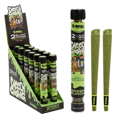 G-Rollz Blunts 2 Cones Green Punch 12 Pk