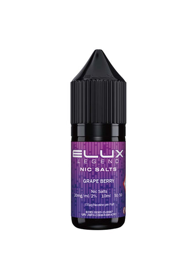 ELUX Legend Nic Salts: Berry Grape - 20mg (10 Pack)