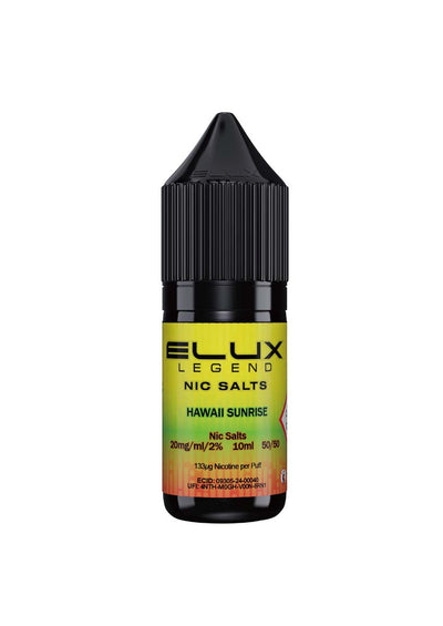 ELUX Legend Nic Salts: Hawaii Sunrise - 20mg (10 Pack)