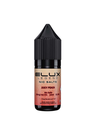 ELUX Legend Nic Salts: Juicy Peach - 10mg (10 Pack)