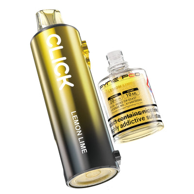 Pyne Pod Click 50K Refill Pod Replacements: Lemon Lime - 20mg (5 Pack)