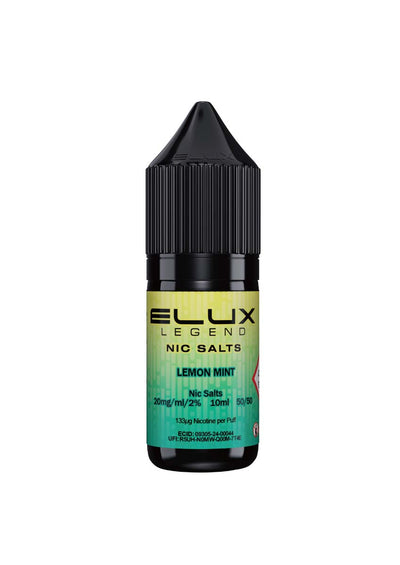 ELUX Legend Nic Salts: Lemon Mint - 20mg (10 Pack)