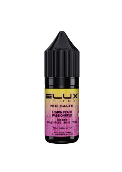 ELUX Legend Nic Salts: Lemon Peach Passion - 20mg (10 Pack)