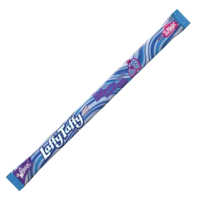 Laffy Taffy Rope Candy: Blue Raspberry - 23g (24 Pack)