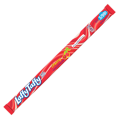 Laffy Taffy Rope Candy: Cherry - 23g (24 Pack)