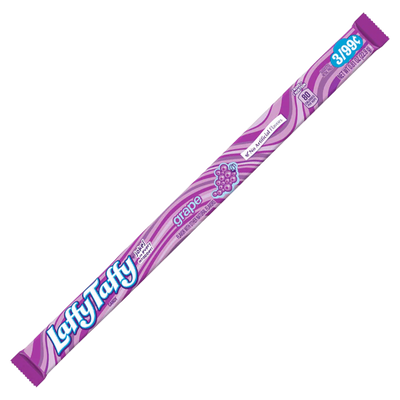 Laffy Taffy Rope Candy: Grape - 23g (24 Pack)