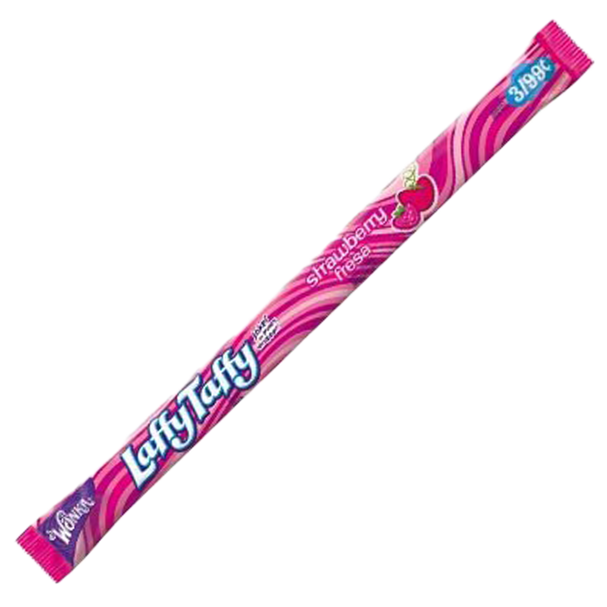 Laffy Taffy Rope Candy: Strawberry - 22g (24 Pack)