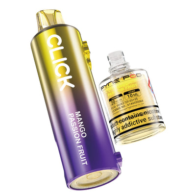 Pyne Pod Click 50K Refill Pod Replacements: Mango Passionfruit - 20mg (5 Pack)