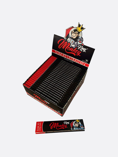 Monkey King Rolling Papers: White - King Size (50 Pack)