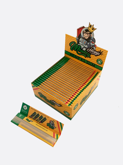 Monkey King Rolling Papers: Hemp - King Size (50 Pack)