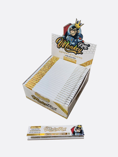 Expert Stoners Extreme-Thin Unbleached Rolling Papers (50 Pack)