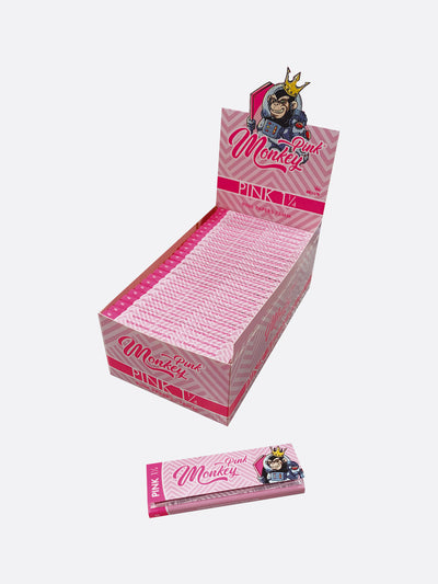 Monkey King Rolling Papers: Pink - Medium (50 Pack)