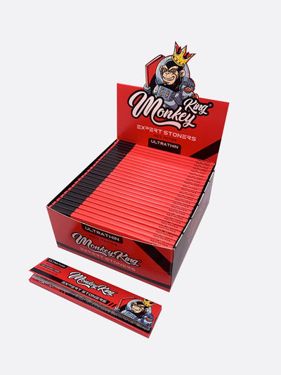 Expert Stoners Extreme-Thin Rolling Papers: Red (50 Pack)