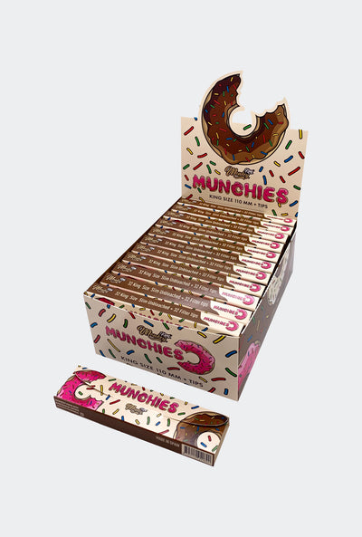 Monkey King KS Papers & Tips: Munchies Ed. - Unbleached (24 Pack)