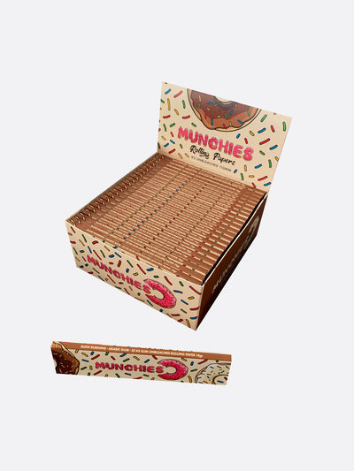 Monkey King KS Rolling Papers: Munchies Ed. - Unbleached (50 Pack)