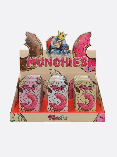Monkey King Metal Tobacco Tins: Munchies Ed. (18 Pack)