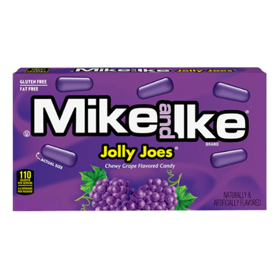 Mike & Ike Jolly Joes: Grape - 22g (24 Pack)