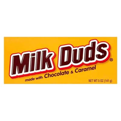 Milk Duds: Theatre Boxes - 141g (12 Pack)