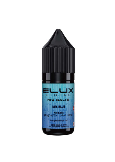 ELUX Legend Nic Salts: Mr Blue - 10mg (10 Pack)