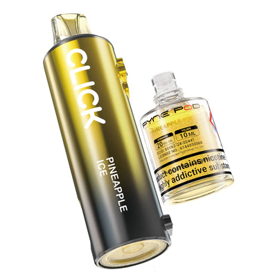 Pyne Pod Click 50K Refill Pod Replacements: Pineapple Ice - 20mg (5 Pack)