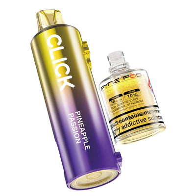 Pyne Pod Click 50K Refill Pod Replacements: Pineapple Passion Lime - 20mg (5 Pack)