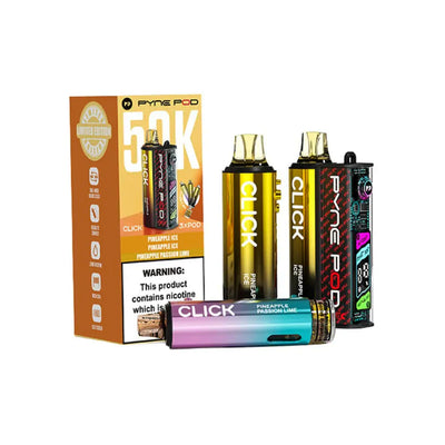 Pyne Pod Click 50K Pod Kits: Pineapple Edition – 20mg (5 Pack)
