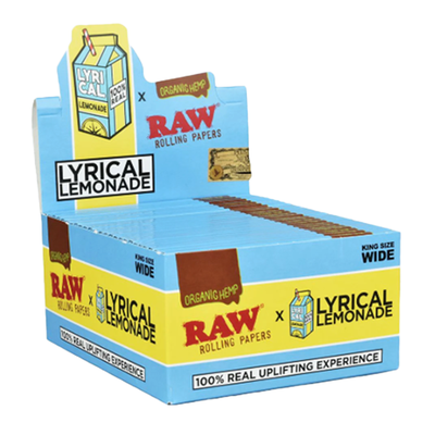 RAW Rolling Papers: Lyrical Lemonade - King Size Wide (50 Pack)