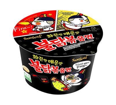 Samyang Buldak Ramen Noodles: Original Hot Chicken - Big Bowl 115g (Single)