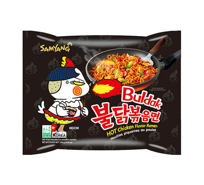 Samyang Buldak Ramen Noodles: Original Hot Chicken - 120g (5 Pack)