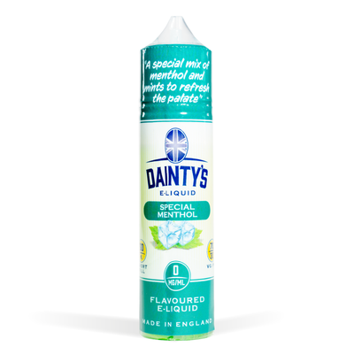 Dainty's 50ml E-Liquid Shortfills - Special Menthol