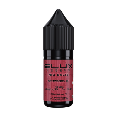 ELUX Legend Nic Salts: Strawberry Ice - 20mg (10 Pack)