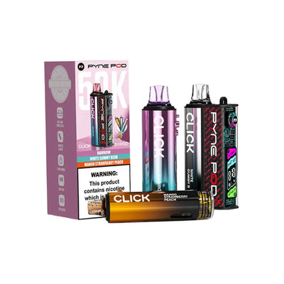 Pyne Pod Click 50K Pod Kits: Sweet Edition – 20mg (5 Pack)