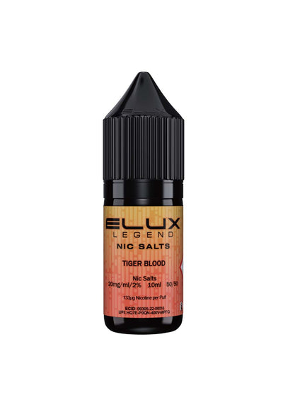 ELUX Legend Nic Salts: Tiger Blood - 20mg (10 Pack)