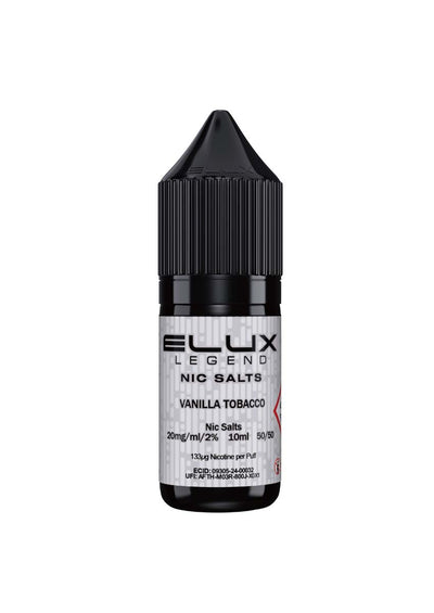 ELUX Legend Nic Salts: Vanilla Tobacco - 20mg (10 Pack)