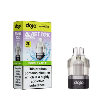 Vaporesso Dojo Blast 10K Pod Refills: Double Apple (5 Pack)