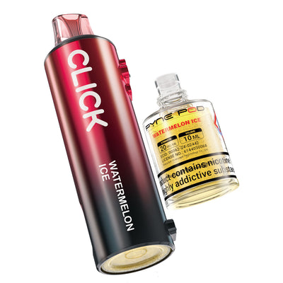 Pyne Pod Click 50K Refill Pod Replacements: Watermelon Ice - 20mg (5 Pack)