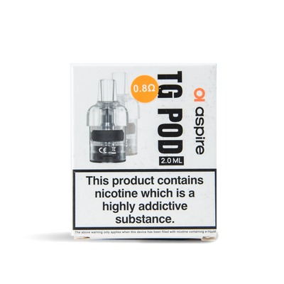 Aspire TG Replacement Pods (Pack Of 2) - 0.8 Ω