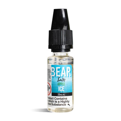 BEAR Nic Salts: Apple Ice - 20mg (10 Pack)