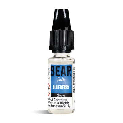 BEAR Nic Salts: Blueberry- 20mg (10 Pack)
