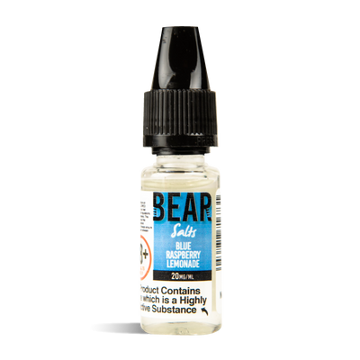 BEAR Nic Salts: Blue Raspberry Lemonade - 20mg (10 Pack)