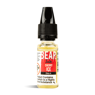 BEAR Nic Salts: Cherry Ice - 20mg (10 Pack)