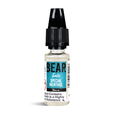 BEAR Nic Salts: Special Menthol - 10mg (10 Pack)