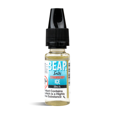 BEAR Nic Salts: Strawberry Ice - 10mg (10 Pack)