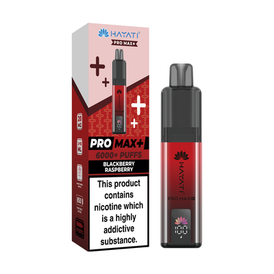 Hayati Pro Max 6000 Pod Kits: Blackberry Raspberry – 20mg (5 Pack)