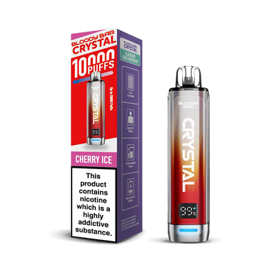 Bloody Bar Crystal 10K Pod Kits: Cherry Ice – 20mg (5 Pack)