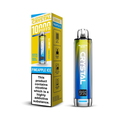 Bloody Bar Crystal 10K Pod Kits: Pineapple Ice – 20mg (5 Pack)